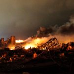 Vídeo de la explosión de una planta de fertilizantes en Texas