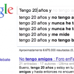 Tu vida según Google