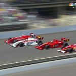 Final de infarto en la Indy Lights de Indianápolis, 4 coches pasando por meta a la vez