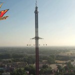 La torre SkyScreamer de Texas: Sillas voladoras a 120 metros de altura