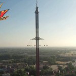 La torre SkyScreamer de Texas: Sillas voladoras a 120 metros de altura