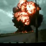 Espectacular vídeo del accidente de un avión de carga en una base militar en Afganistán