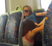 Amor en un tren de Australia