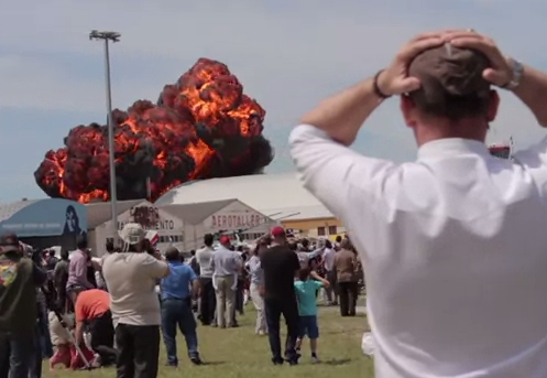 Un avión se estrella en el aeródromo de Cuatro Vientos. Vídeo del accidente