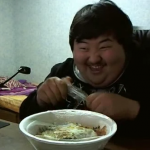 Coreano loco por la comida