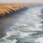 Donde el desierto del Namib se encuentra con el mar