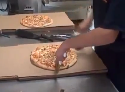 Maestros cortadores de pizza