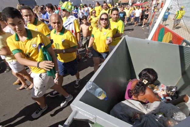 Por esto están en contra del Mundial de Brasil