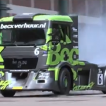 Michiel Becx: Gymkhana con un camión