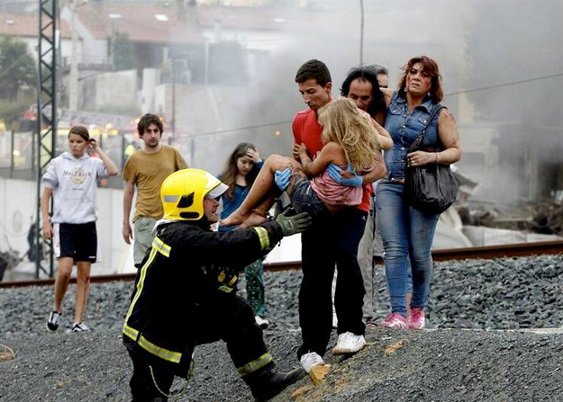 Abel Rivas fue quien en realidad sacó a la niña del tren