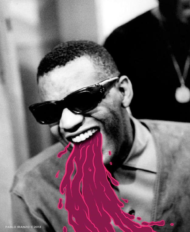 Cantantes vomitando. By Pablo Iranzo