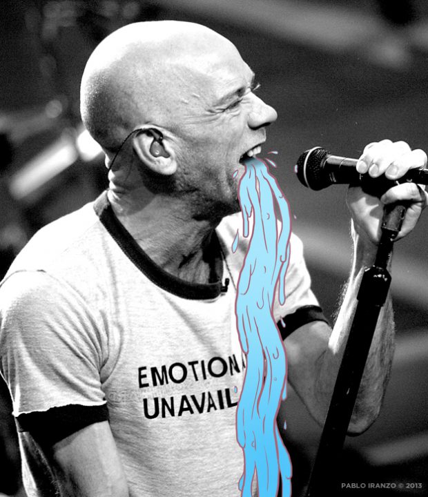 Cantantes vomitando. By Pablo Iranzo