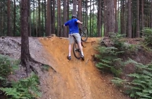 Cuando el sillín de la bici te juega una mala pasada