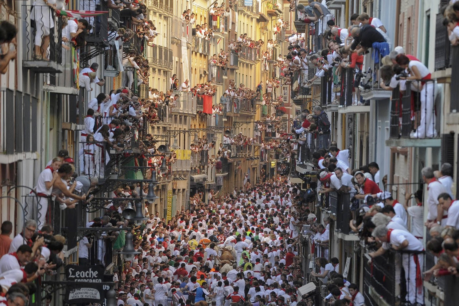 Posiblemente, la mejor foto de San Fermín de este siglo