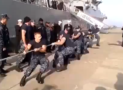 Navy SEALs vs. marineros rusos