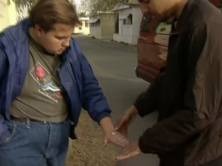 Se queda paralizado ante un truco de David Blaine