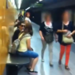 La cazacarteristas del metro de Barcelona en acción