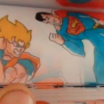 Flipbook: Batalla epica entre Goku y Superman