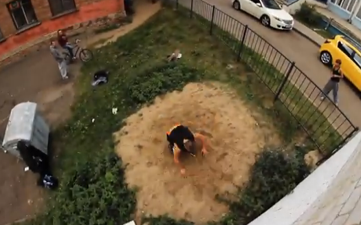 Parkour extremo (Rusia)