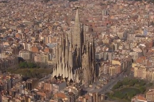 Así será la Sagrada Familia cuando esté terminada