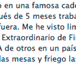 ''Tengo dos carreras, un máster y limpio WCs''