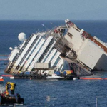 Time-lapse del reflote del Costa Concordia