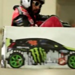 Parodia de la Gymkhana de Ken Block