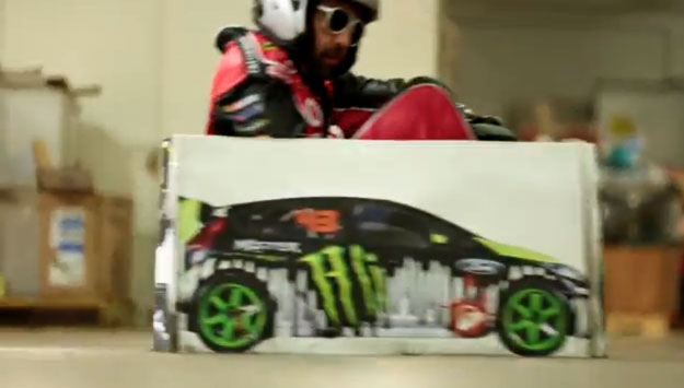 Parodia de la Gymkhana de Ken Block