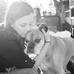 Adiós, mi amigo: Fotografías de perros enfermos o mayores en un abrazo final con sus dueños antes de morir