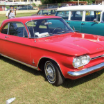 Accidente de un Chevrolet V8 Corvair a 300 km/h