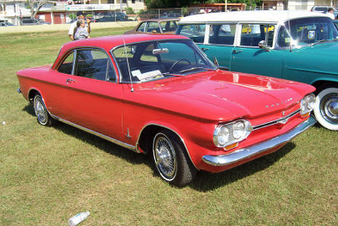 Accidente de un Chevrolet V8 Corvair a 300 km/h