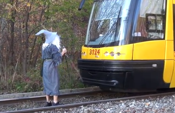 Gandalf detiene un tren y cabrea al maquinista