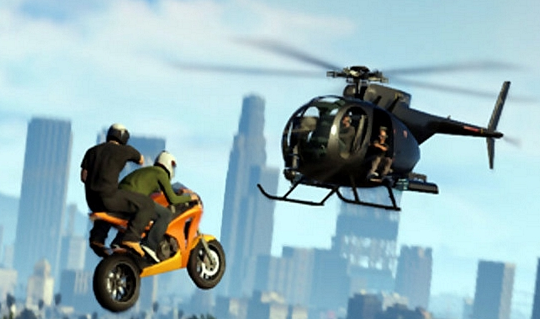 Las acrobacias más espectaculares de GTA V