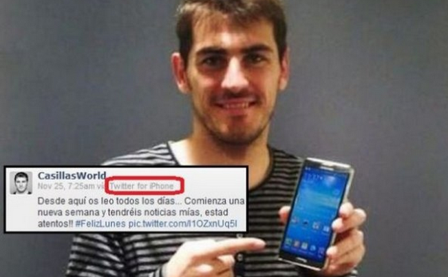 La cagada de Iker Casillas en Twitter...