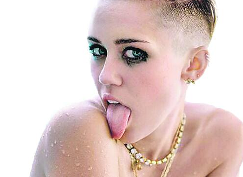 La última excentricidad de Miley Cyrus...