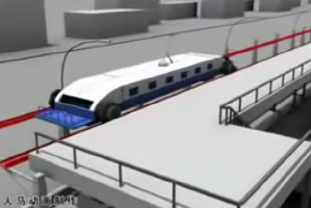 Concepto chino: El tren que no se detiene en la estación