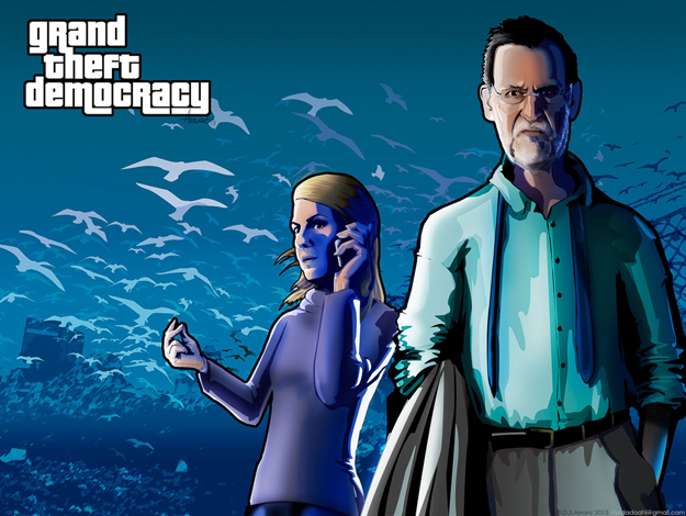 Grand Theft Democracy: Así sería un GTA en España