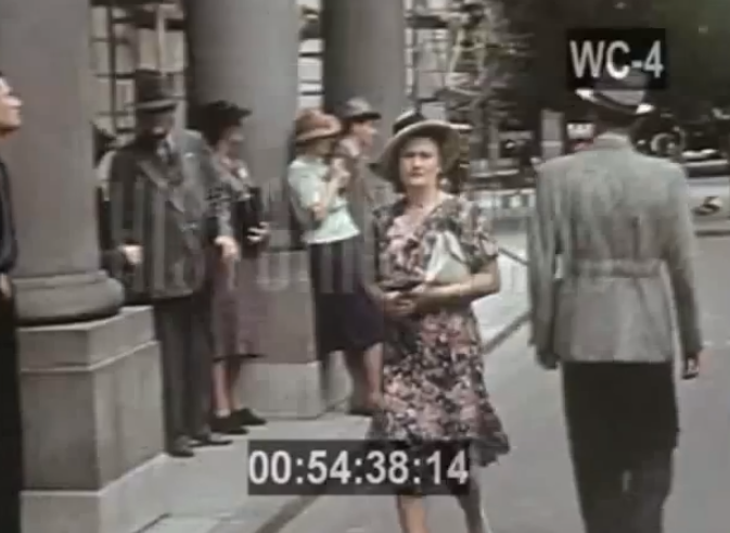 Varsovia en el año 1938 (vídeo en color)