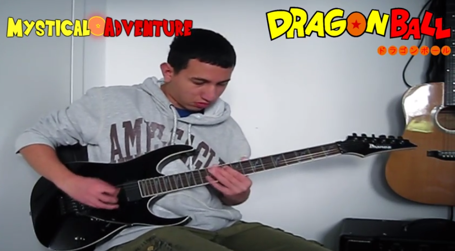 Todos los openings de Dragon Ball tocados con guitarra eléctrica