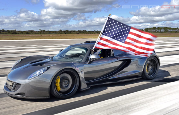 El nuevo coche más rápido del mundo: Hennessey Venom GT a 435.31 km/h