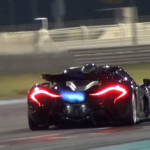 Las brutales llamaradas del nuevo McLaren P1