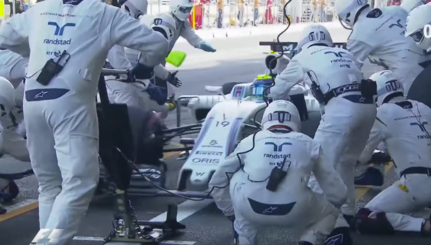 El pit stop más rápido hasta el momento en la F1: 1,92 segundos