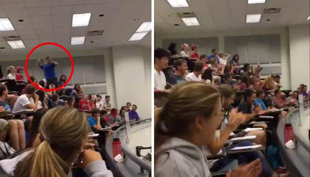 Un estudiante salva a toda la clase de un examen en un reto casi imposible