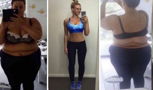 La increíble transformación de Simone Anderson: 88 kilos menos en 20 meses