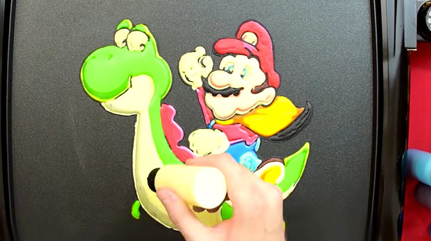 Cuando el hambre y el arte se juntan: Tortita de Super Mario Bros