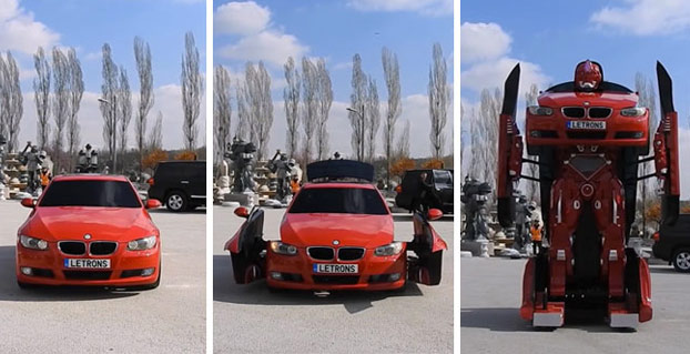 Estos ingenieros turcos han creado un transformer real con un BMW (Vídeo)