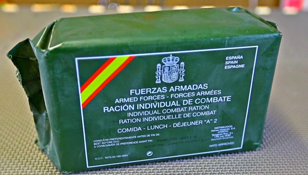 Esto es lo que comen los militares españoles cuando están en combate