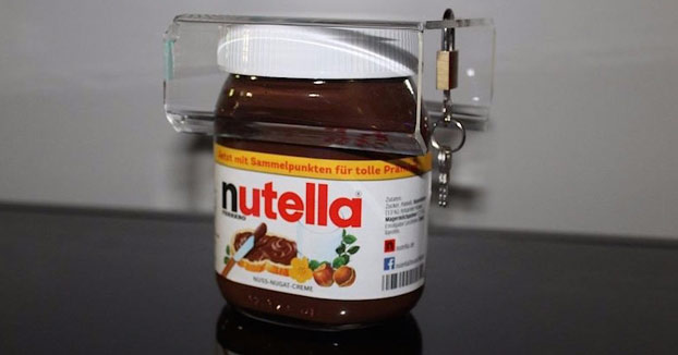 Este candado para la Nutella empezó como una broma y ahora arrasa en eBay