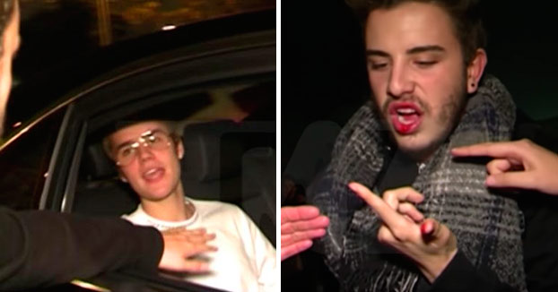 Justin Bieber le pega un puñetazo a un fan a la entrada de su concierto en Barcelona y le parte el labio (Vídeo)