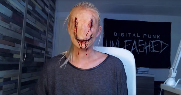 Impresionante tutorial de maquillaje para recrear la máscara de Smiley